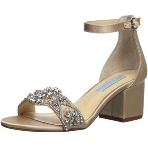 Betsy Johnson Sb-Mel Heeled Sandal